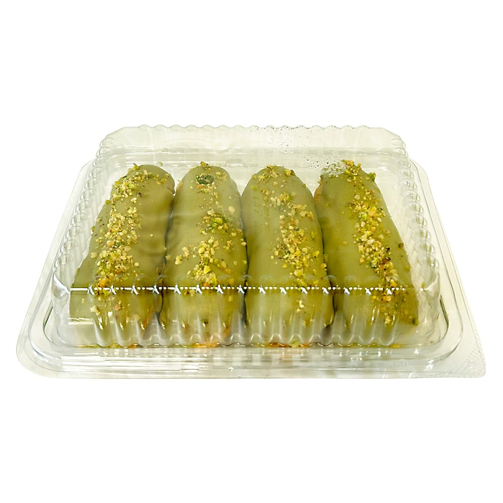 Eclair con crema pistacho 2