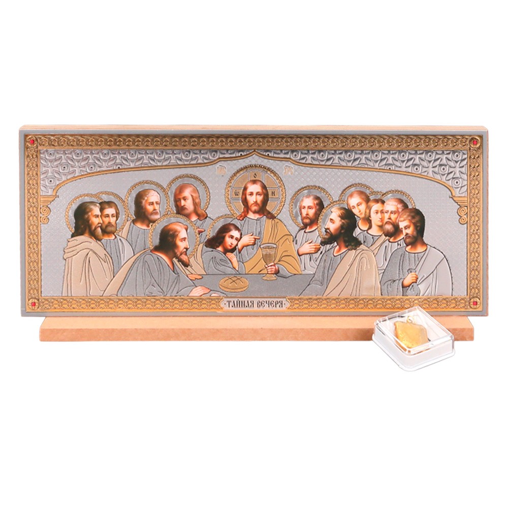 Icono cristiano 30x12 cm
