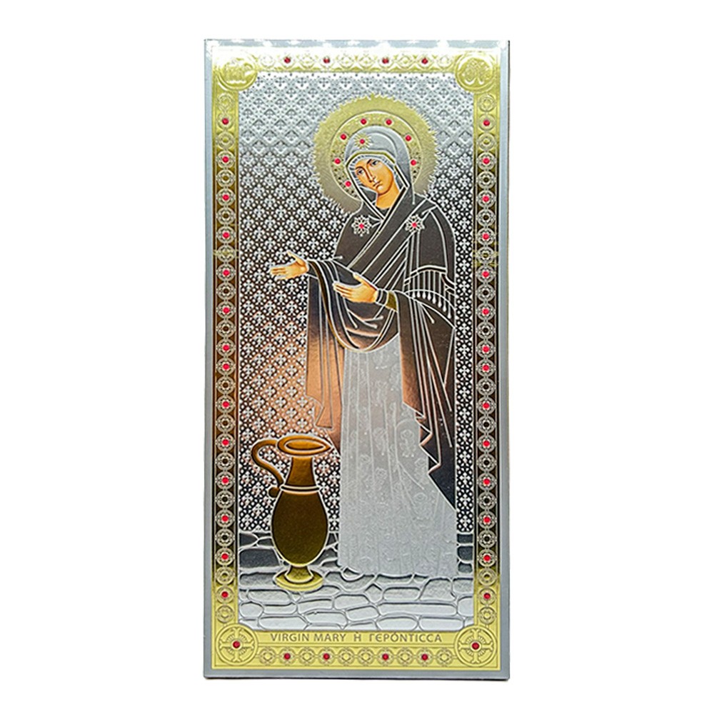 Icono cristiano 32x15 cm
