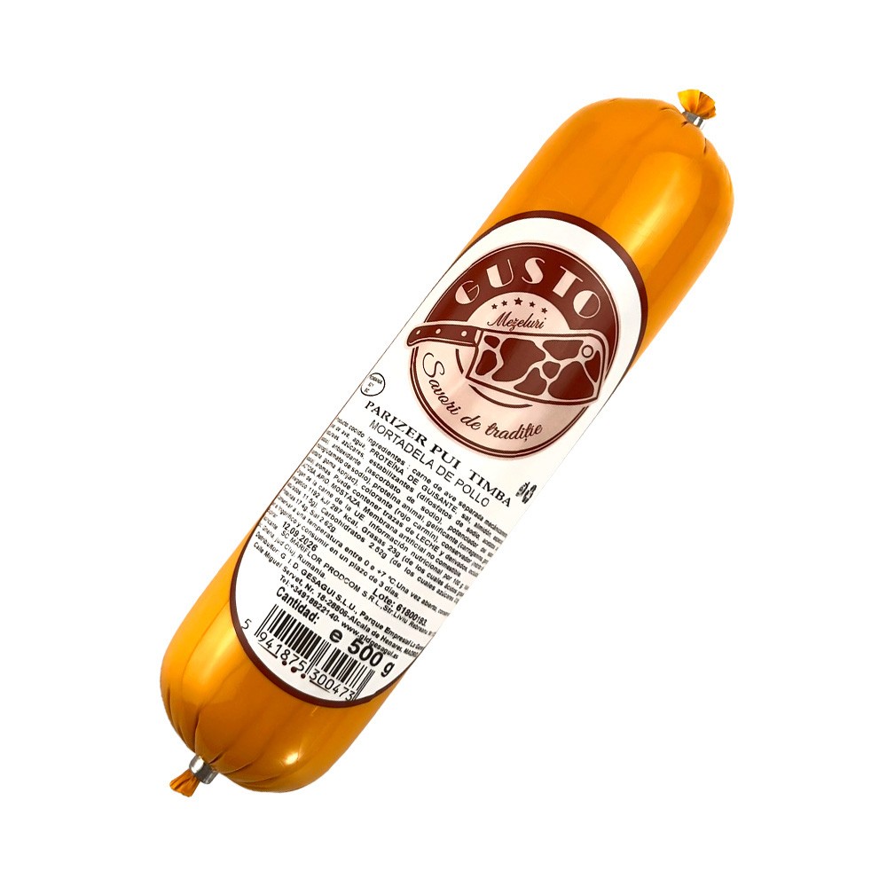 Parizer de pui Timba 500gr...