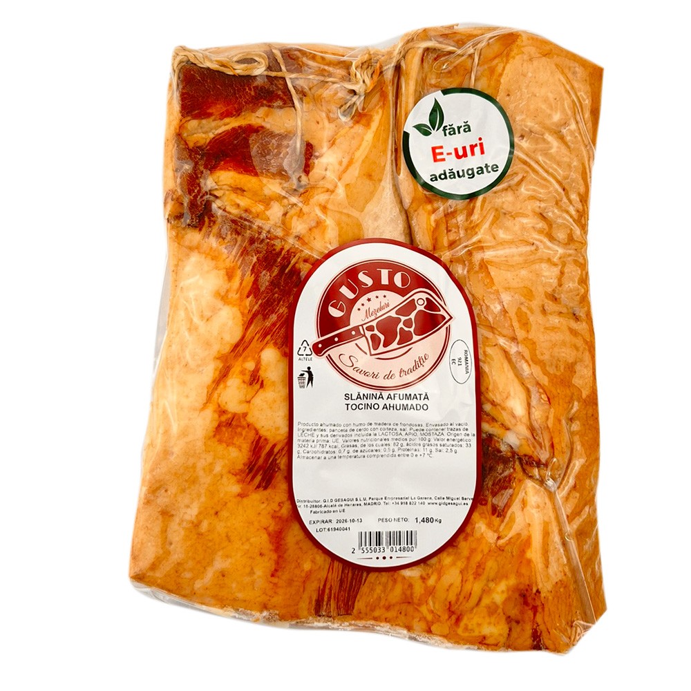 Slanina afumata intreaga...