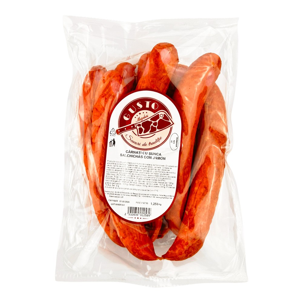 Chorizo con jamonn 600gr...