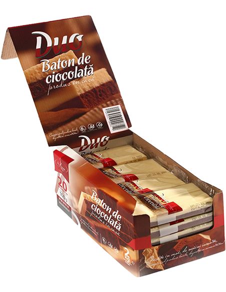 13-000395 Baton de ciocolata duo 100gr Neamu -20 und cutie