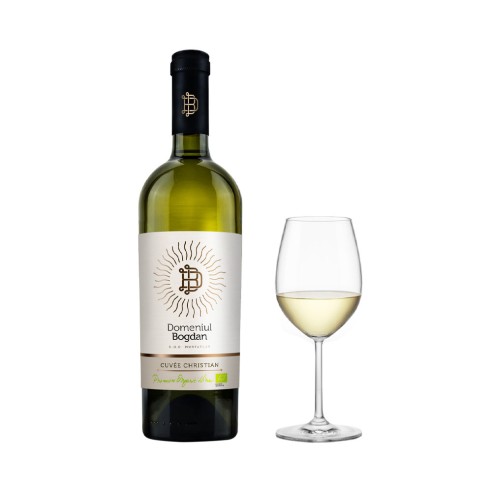 18-000234  Vin Sauvignon blanc sec Domeniul Bogdan (750ml)