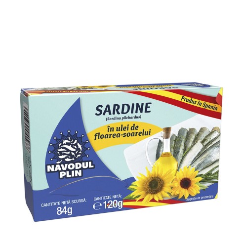 06-000342 Navodul-Plin-Sardine-in-ulei-de-floarea-soarelui-120g