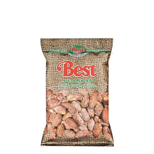 Cacahuetes tostados con sal Best Nuts 50g - 18uds