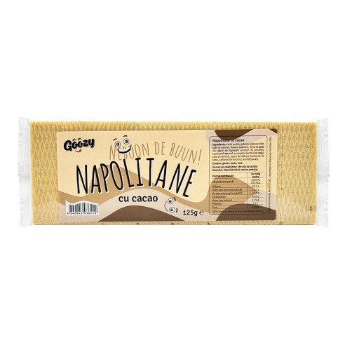 Napolitana Goozy cacao 125gr