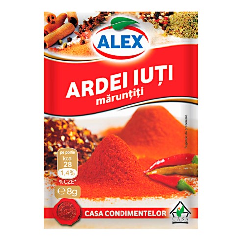 Ardei iuti maruntiti Alex (8gr) - 15und