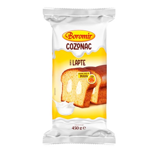 Cozonac crema de frisca Boromir (450gr) - 9und